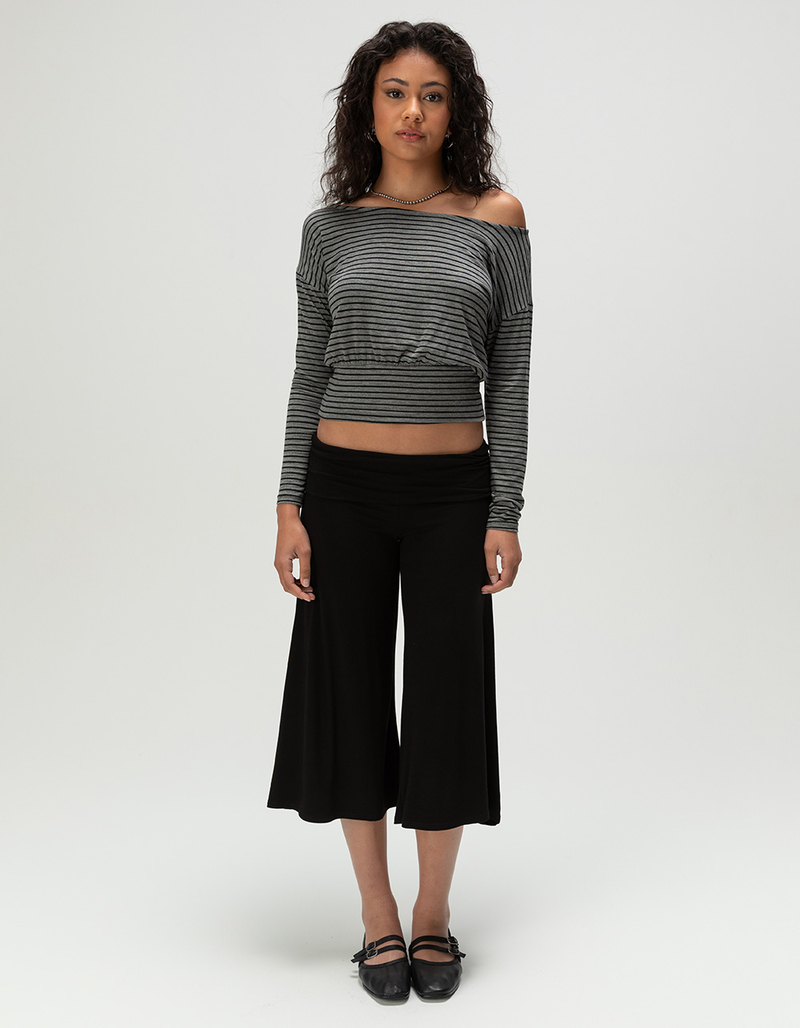 FULL TILT Womens Low Rise Gaucho Pants image number 0