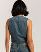 RSQ Womens Denim Vest image number 4