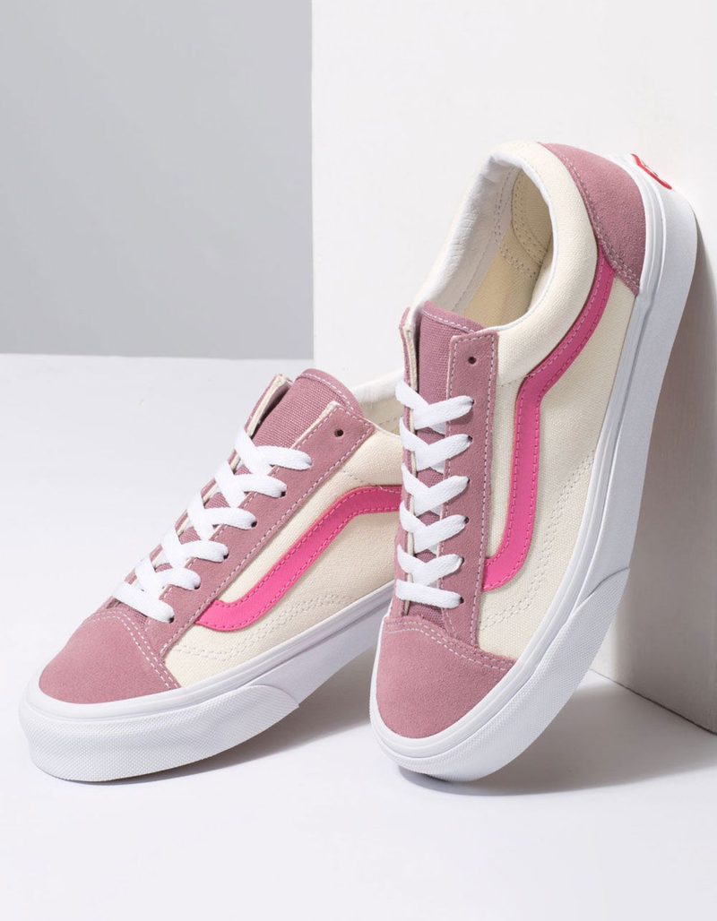 VANS Retro Sport Style 36 Nostalgia Rose & Azalea Pink Womens Shoes image number 2