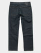 VOLCOM Solver Mens Indigo Rinse Modern Straight Jeans image number 2