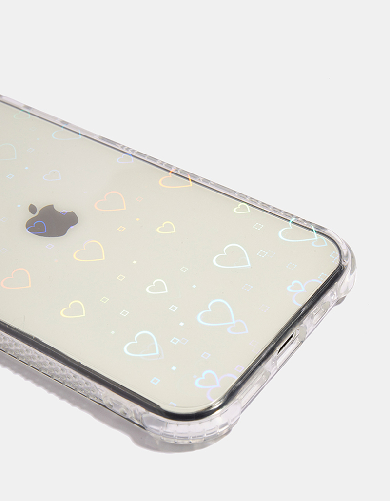 SKINNYDIP Minimal Heart Shock iPhone 13 Phone Case image number 3