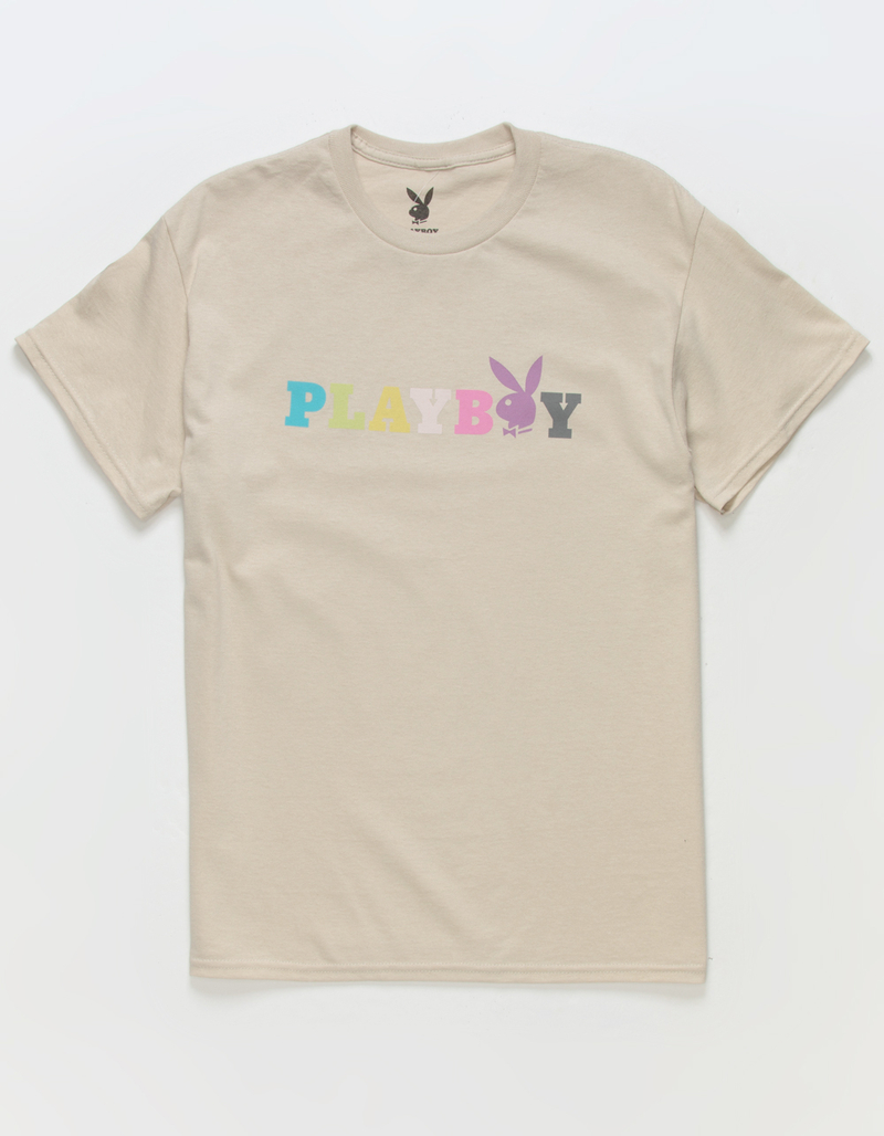 PLAYBOY Pastel Logo Mens Tee image number 0