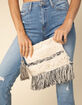 WEST OF MELROSE Woven Clutch image number 1