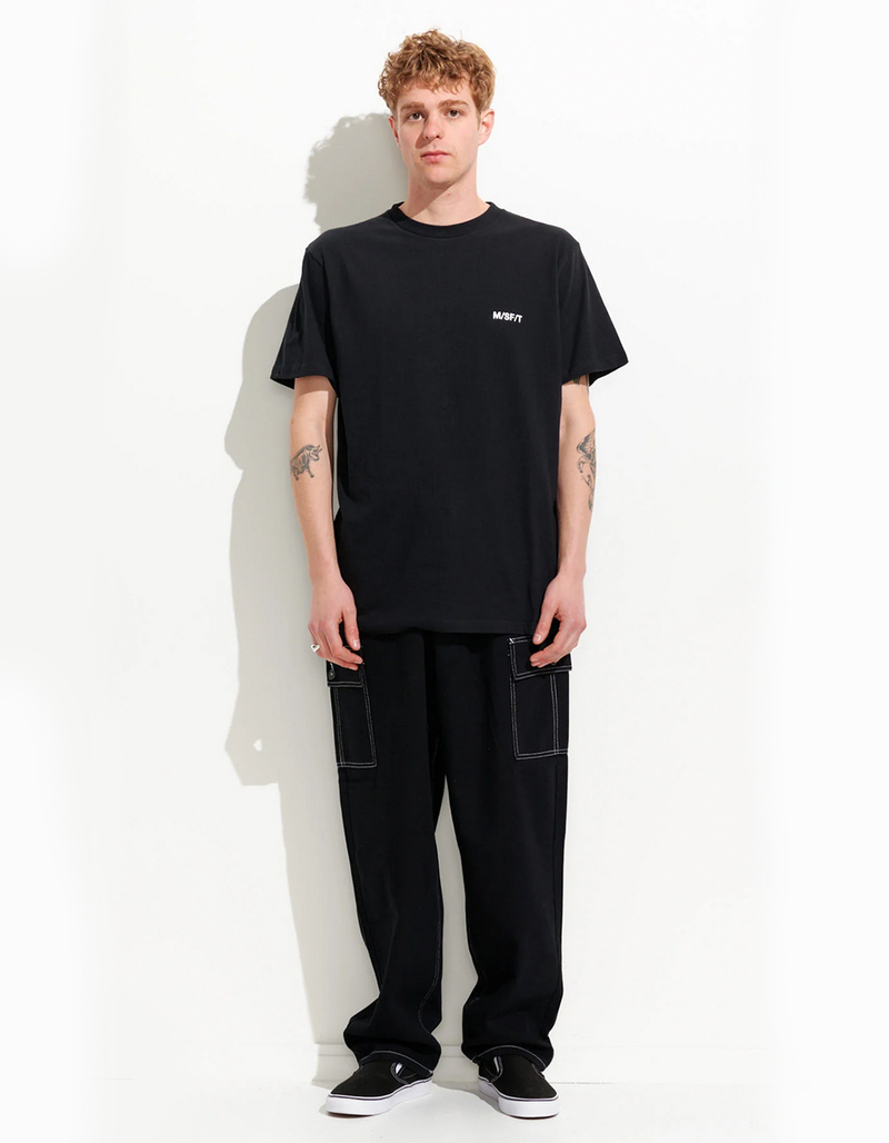 MISFIT SHAPES Red Energy Mens Tee image number 2