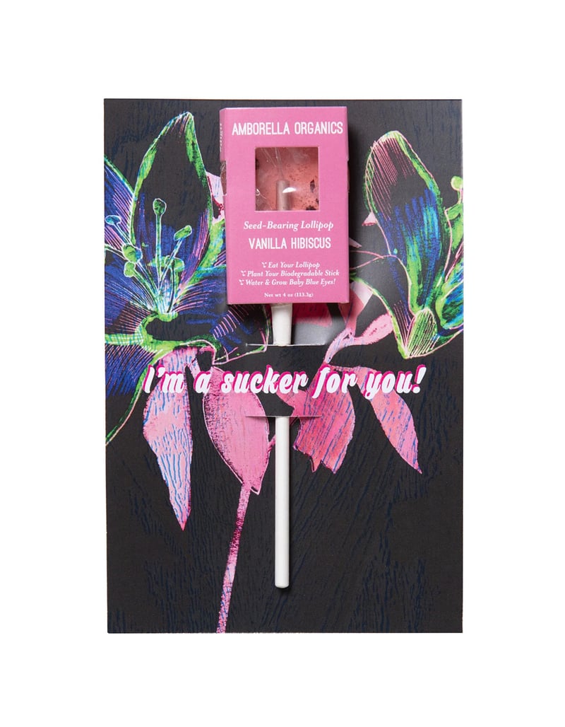 AMBORELLA ORGANICS I'm A Sucker For You Lollipop Card image number 0