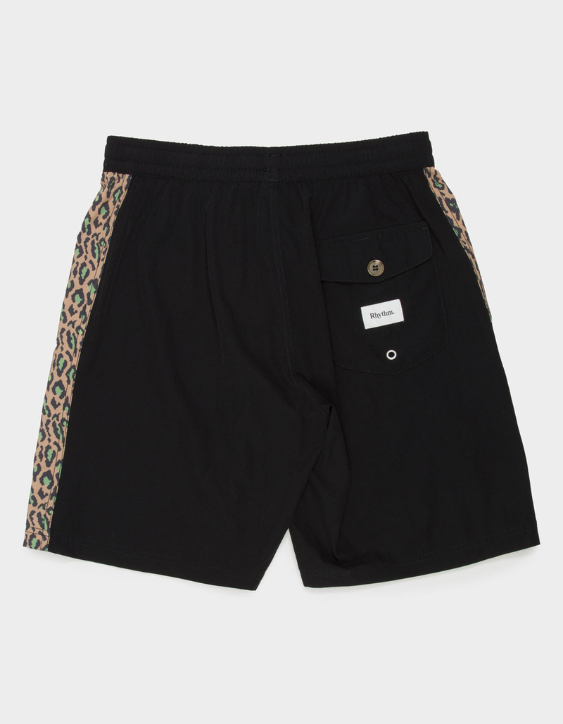 RHYTHM Leo Panel Mens 19" Swim Shorts image number 1