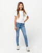 RSQ Ibiza Stripe Girls Skinny Jeans image number 2