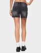 EDIKTED Scottie Low Rise Denim Shorts image number 3