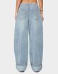 EDIKTED Kella Low Rise Baggy Jeans image number 3