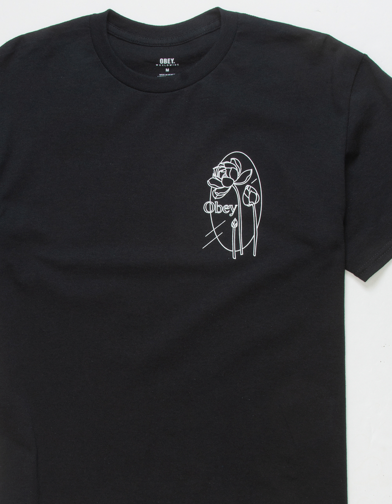 OBEY Lotus Bloom Mens Tee image number 2