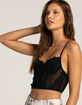 TILLYS Lace Corset Womens Top image number 2