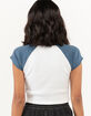 ROXY All Daisy Womens Baby Raglan Tee image number 3
