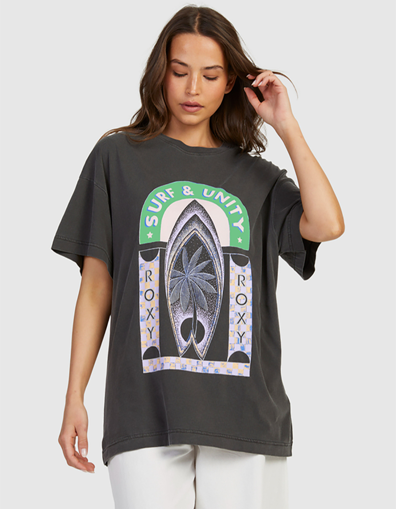 ROXY Sweet Sunshine Womens Oversized Tee image number 0