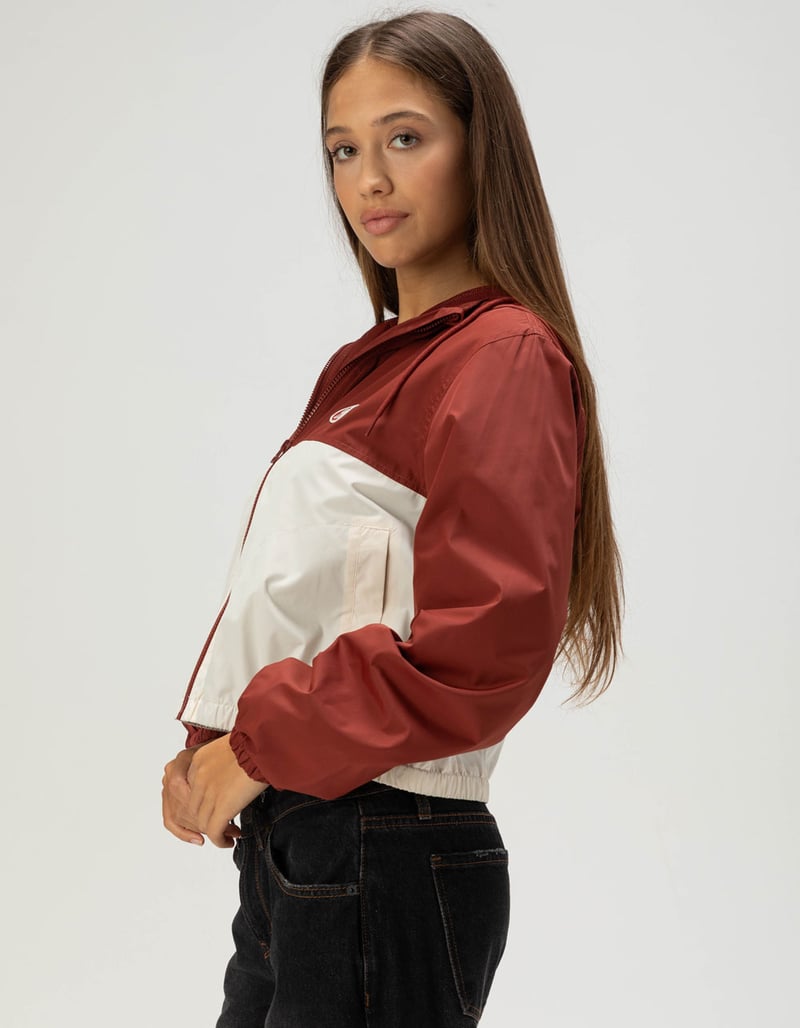 BRIXTON Parsons Womens Lightweight Hooded Windbreaker Jacket image number 2