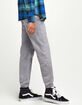 RSQ Boys Twill Light Gray Jogger Pants image number 3