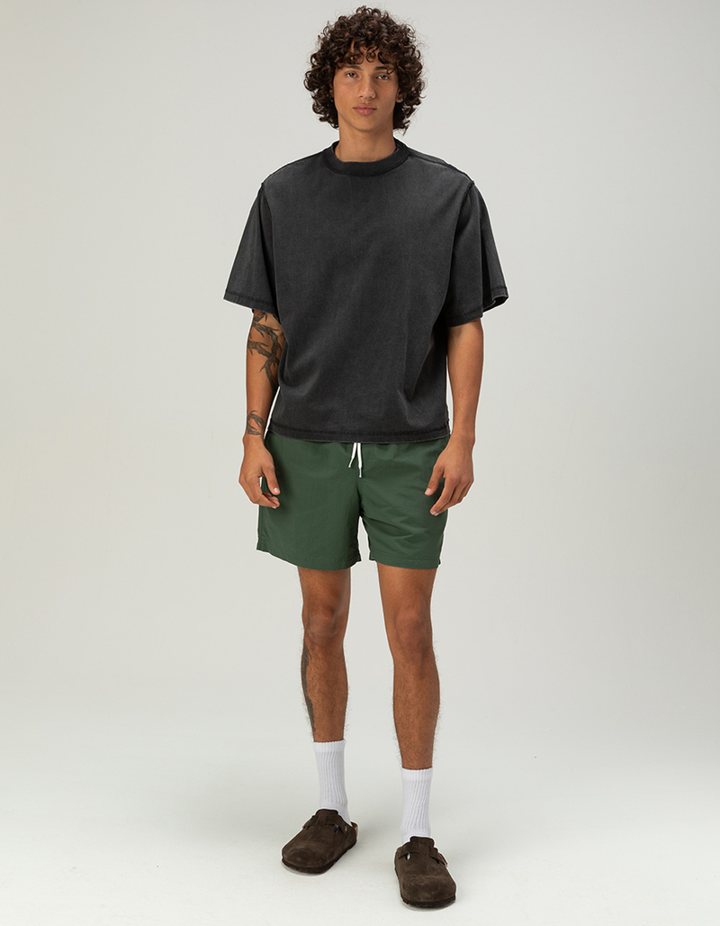 RSQ Mens 6" Nylon Shorts image number 2
