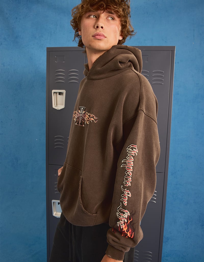 WEST COAST CHOPPERS No Cash Mens Hoodie image number 7