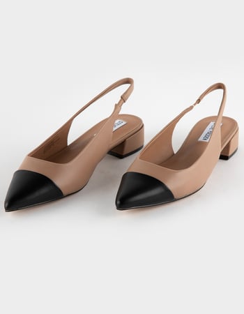 STEVE MADDEN Christann Slingback Block Heel Womens Shoes Primary Image