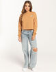 THE NORTH FACE Heritage Patch Womens Crop Long Sleeve Tee image number 2