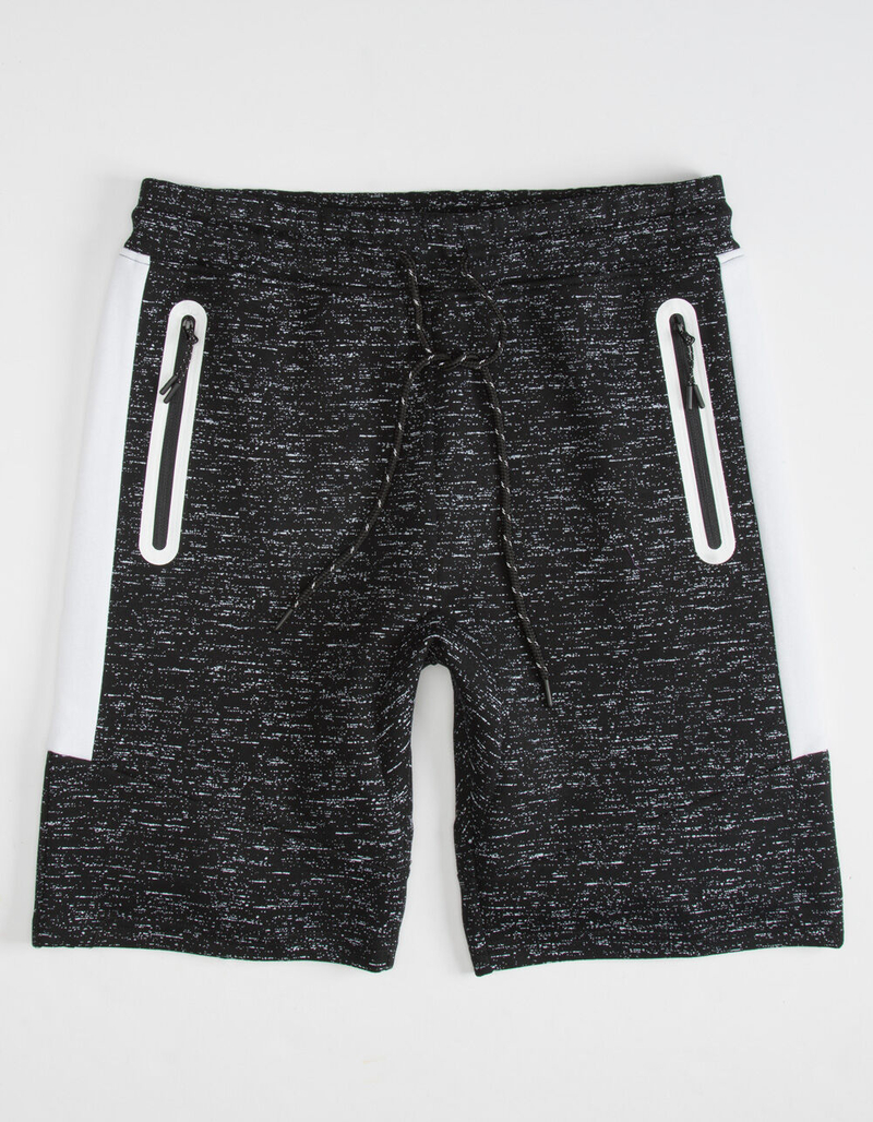 BROOKLYN CLOTH Side Stripe Mens Sweat Shorts image number 0