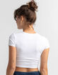DESTINED Cutout Womens Crop Top image number 3