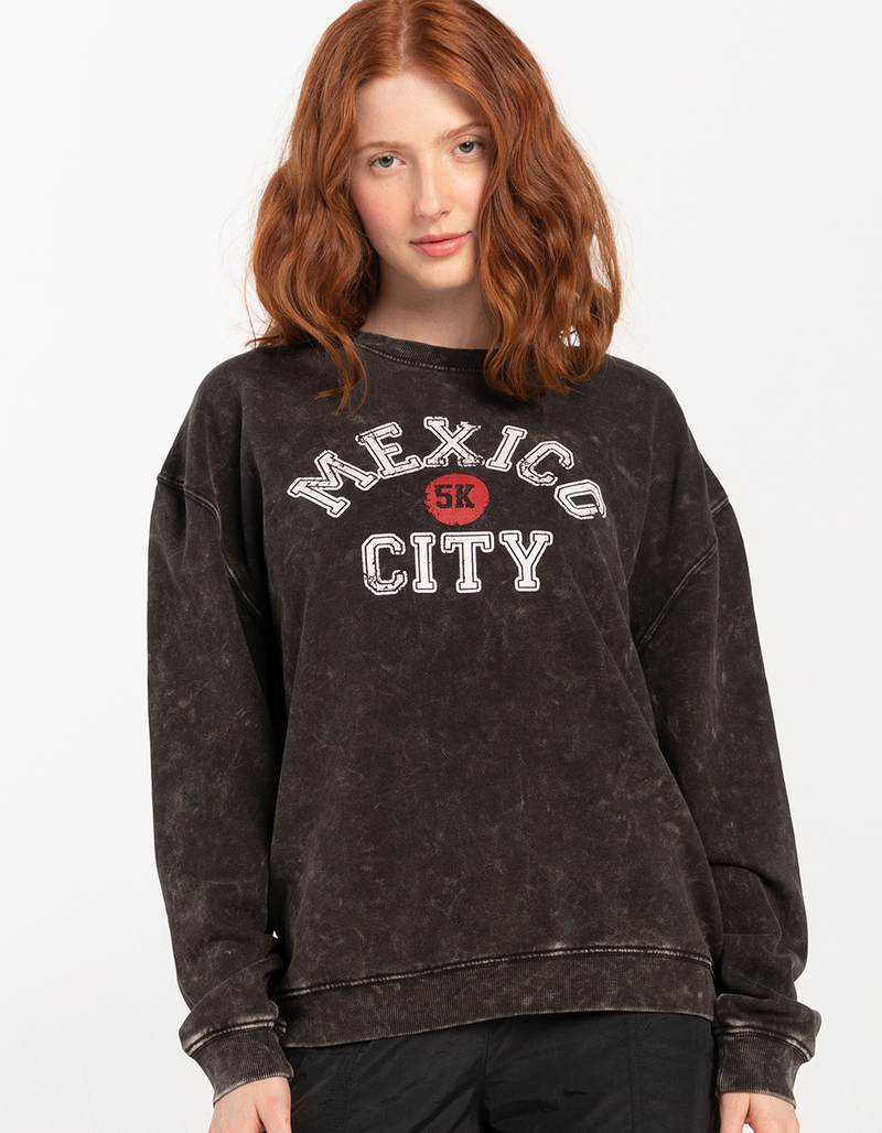 FIVESTAR GENERAL CO. Mexico City Womens Boyfriend Crewneck Sweatshirt image number 0