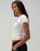 BDG Urban Outfitters Hard To Please Womens Baby Tee image number 3