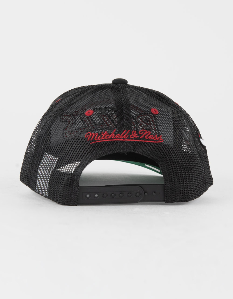 MITCHELL & NESS Chicago Bulls NBA Team Mens Trucker Hat image number 3