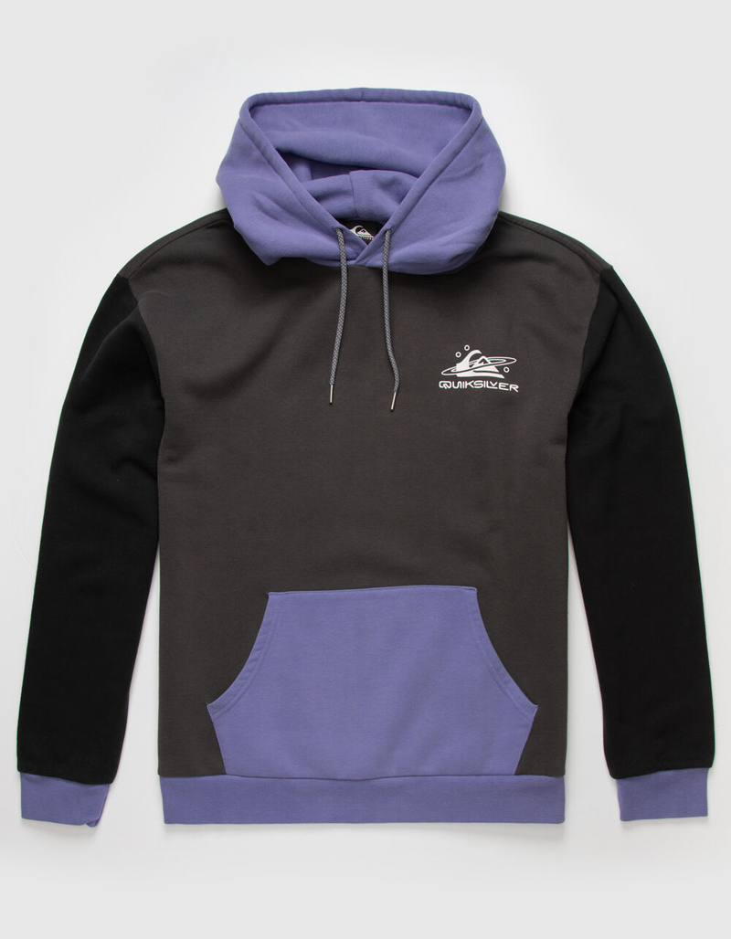 QUIKSILVER Heritage Midori Blanka Mens Purple & Black Hoodie image number 0