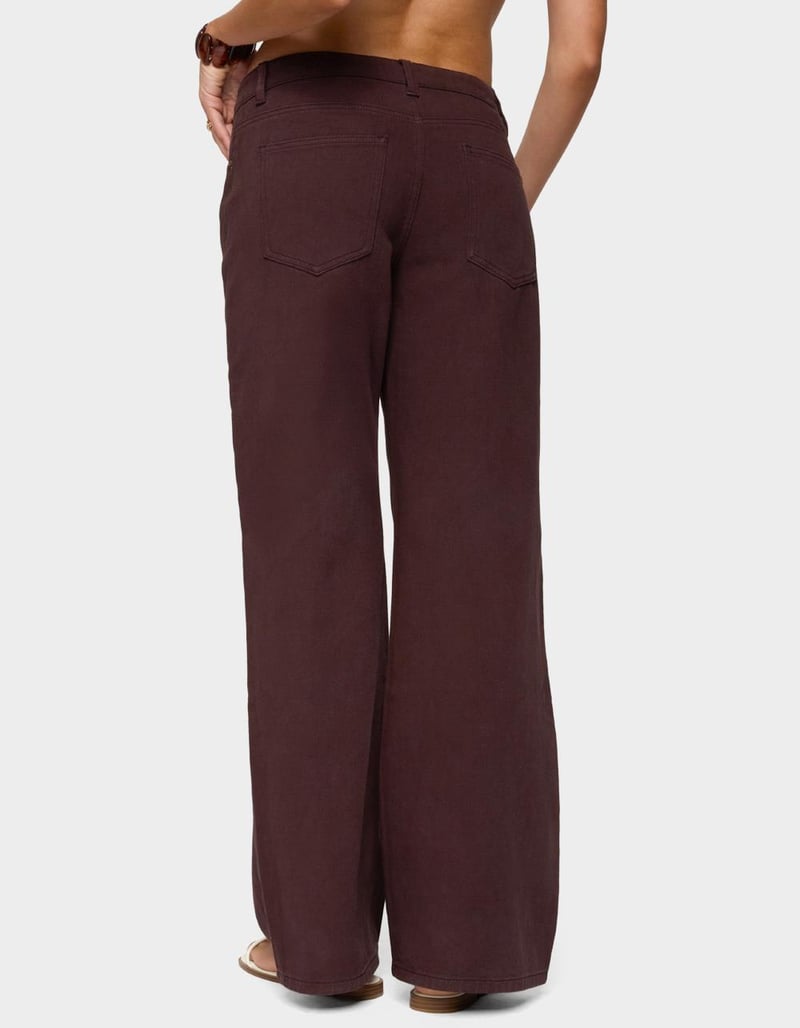 EDIKTED Roman Low Rise Slouchy Jeans image number 2