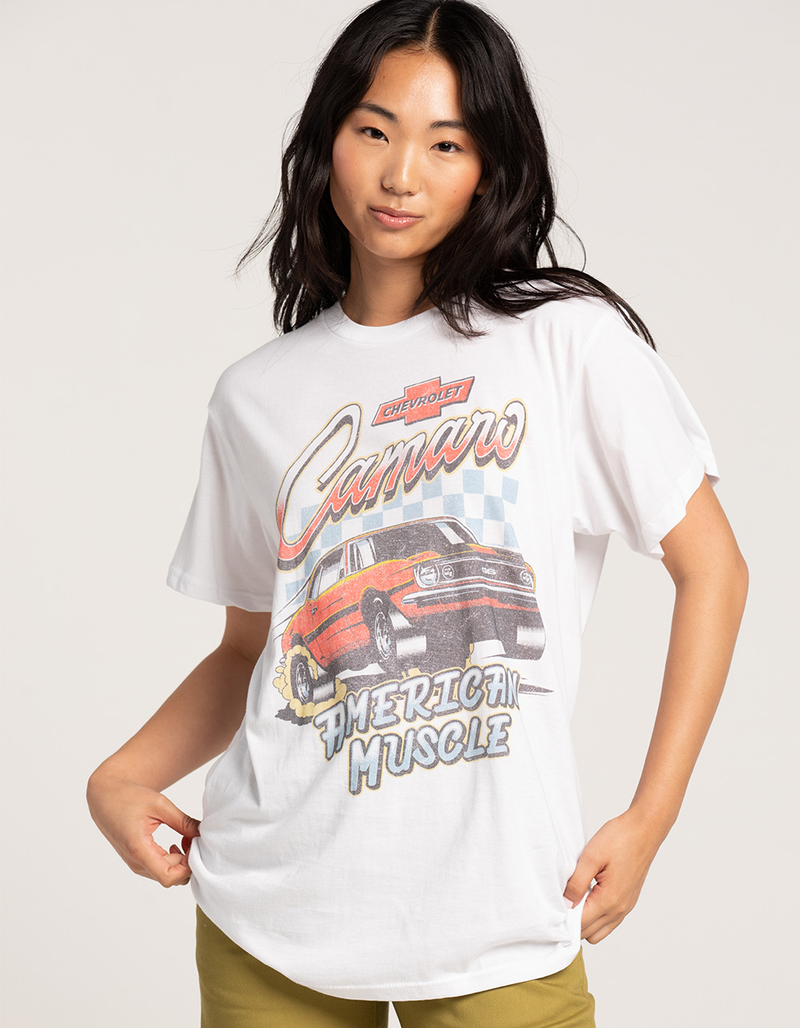 GENERAL MOTORS Camaro Vroom Fade Unisex Tee image number 2