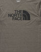 THE NORTH FACE Half Dome Triblend Heather Green Mens T-Shirt image number 2