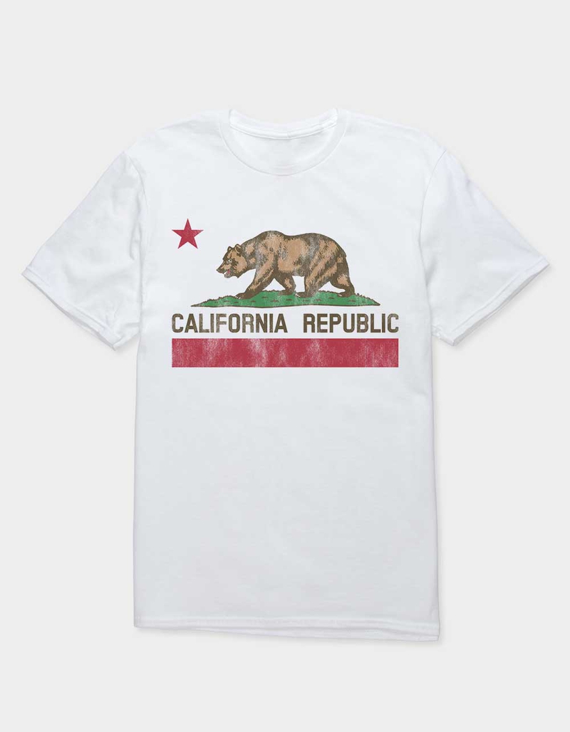 CALIFORNIA Bear Flag Unisex Tee image number 0