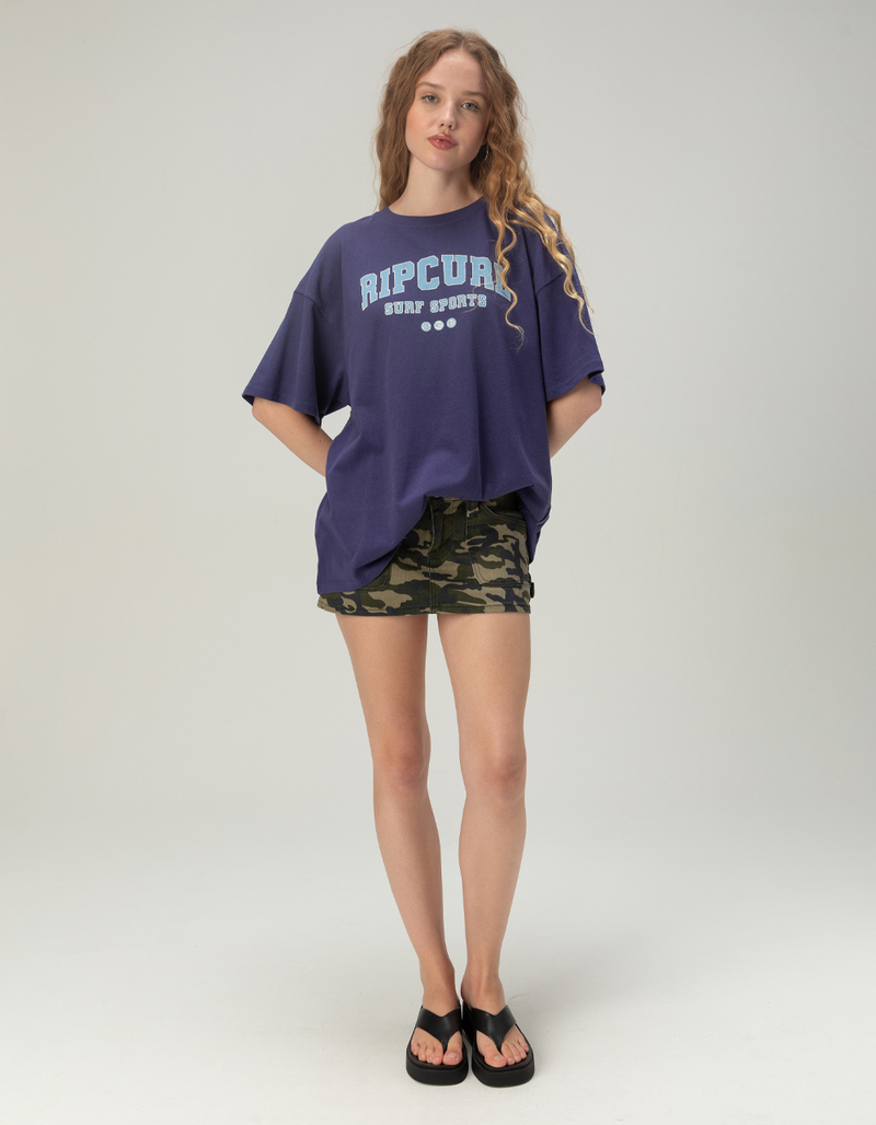 RIP CURL Varsity Sports Womens Heritage Tee image number 1