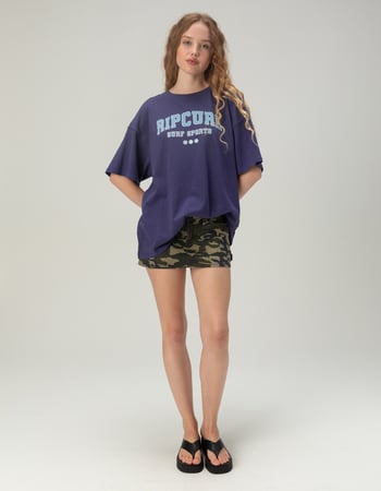RIP CURL Varsity Sports Womens Heritage Tee Alternative Image