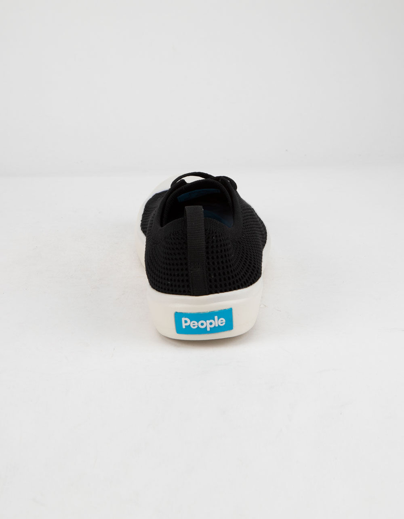PEOPLE FOOTWEAR The Phillips Knit Really Black & Picket White Shoes image number 4