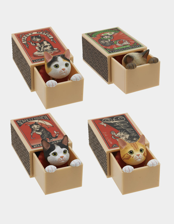 CLEVER IDIOTS Kitan Club Cat Peek Matchbox Blind Box Primary Image