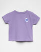 SANTA CRUZ Missing Dot Little Girls Lavender Tee (4-6) image number 2