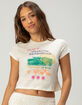 BILLABONG Coastal Adventures Womens Baby Tee image number 1