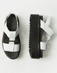 DR. MARTENS Francis Leather Strap Womens Platform Sandals image number 5