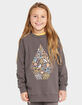 VOLCOM Truly Stokin Girls Oversized Crewneck Sweatshirt image number 2