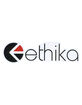 ETHIKA Full Logo White Sticker image number 1