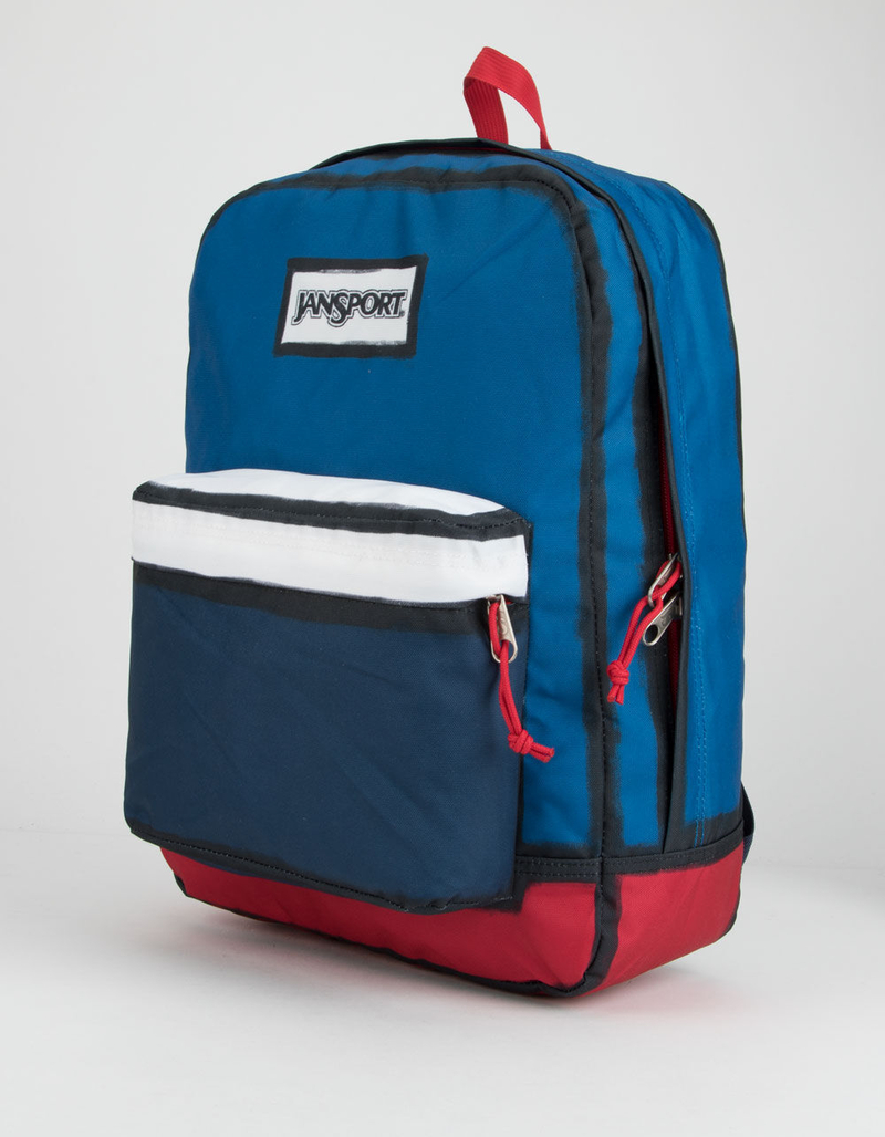 JANSPORT High Stakes Red, White, & Blue Backpack image number 1