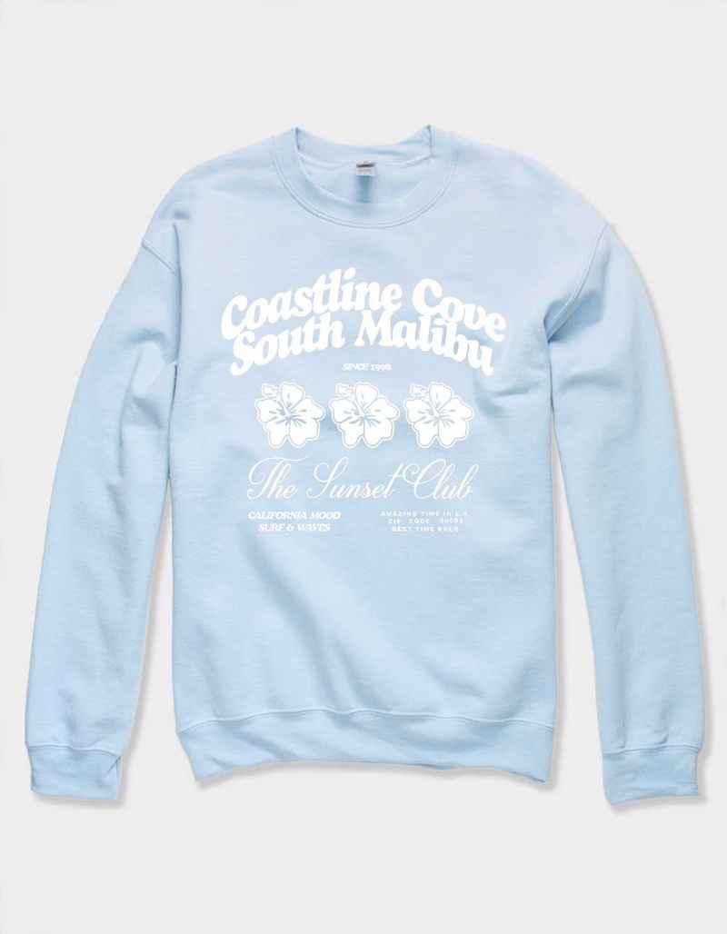 MALIBU Coastline Cove Unisex Crewneck Sweatshirt image number 0