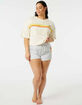RIP CURL Eventide Heritage Womens Crop Tee image number 9