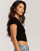 TILLYS Low Back Womens Tee image number 3