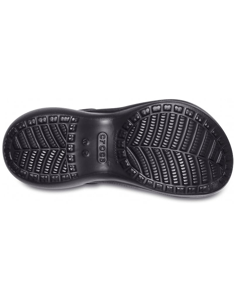 CROCS Bae Womens Platform Clogs - BLACK