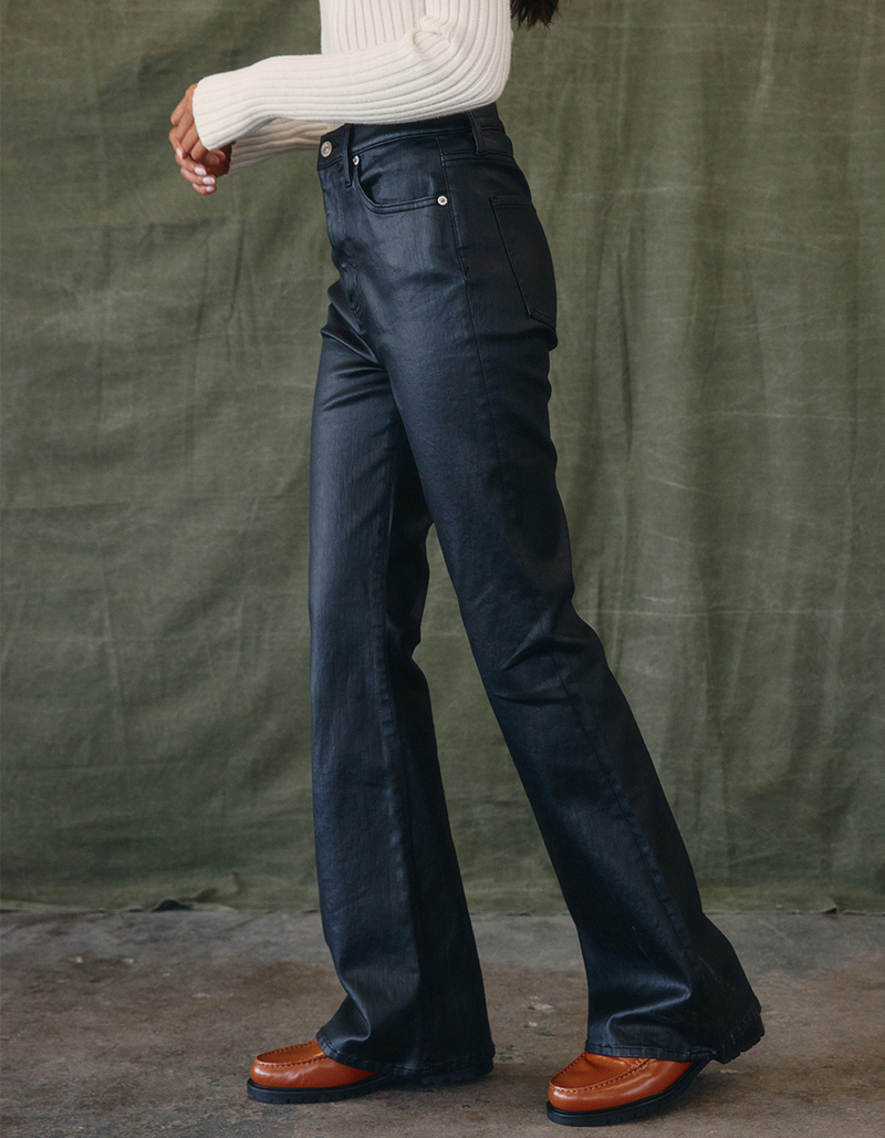 DAZE Go Getter Womens Coated Flare Pants image number 2