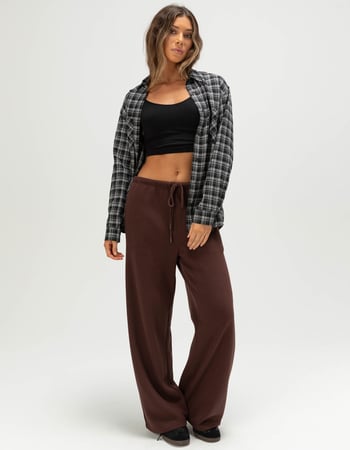 RSQ Womens Oversized Flannel Alternative Image