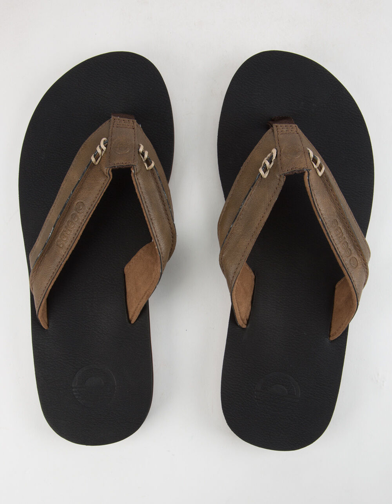 CORDS Dakoda Brown Combo Mens Sandals image number 1